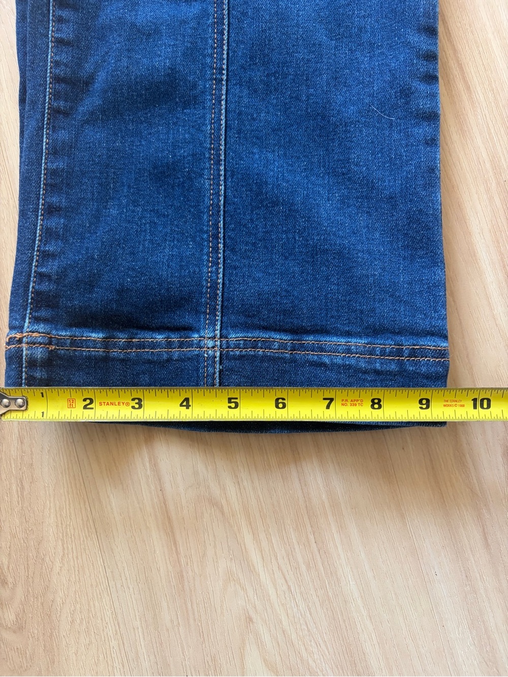 NWT Anthropologie Pilcro Wide-Leg Women’s Jeans The Skipper in Dark Blue - Picture 7 of 7